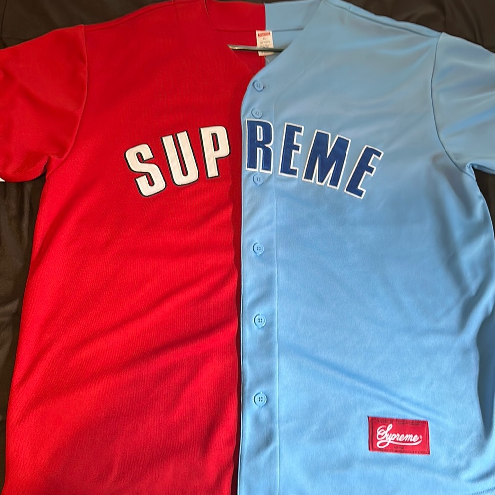 Supreme Don’t Hate Baseball Jersey